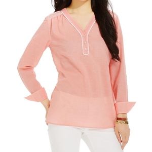 NWT Tommy Hilfiger Light Orange Tunic Summer